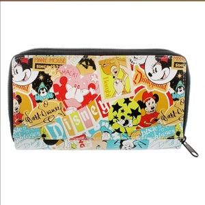 Classic Collage Disney Parks Wallet -SOLD OUT